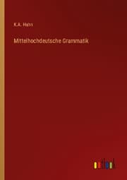 Cover von Mittelhochdeutsche Grammatik