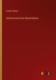 Cover von Geheimnisse des Seelenlebens