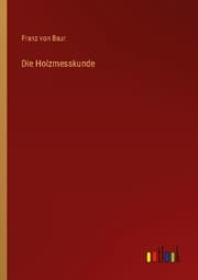 Cover von Die Holzmesskunde