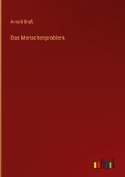 Cover von Das Menschenproblem