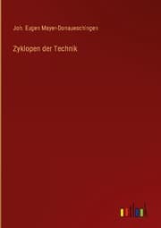 Cover von Zyklopen der Technik
