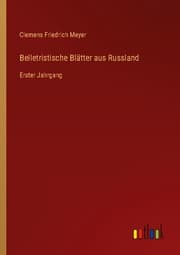 Cover von Belletristische Blätter aus Russland