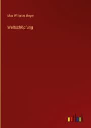 Cover von Weltschöpfung