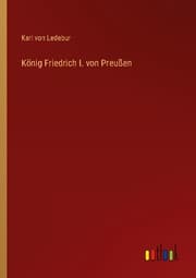 Cover von König Friedrich I. von Preußen