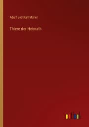 Cover von Thiere der Heimath