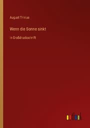 Cover von Wenn die Sonne sinkt