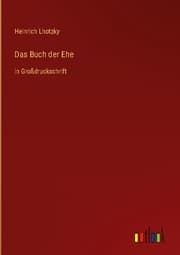 Cover von Das Buch der Ehe