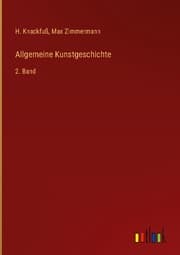 Cover von Allgemeine Kunstgeschichte