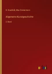 Cover von Allgemeine Kunstgeschichte