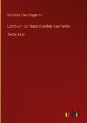 Cover von Lehrbuch der Darstellenden Geometrie