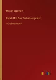 Cover von Rabeh Und Das Tschadseegebiet