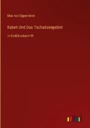 Cover von Rabeh Und Das Tschadseegebiet