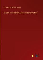 Cover von An den christlichen Adel deutscher Nation