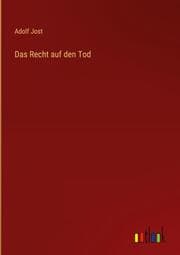 Cover von Das Recht auf den Tod