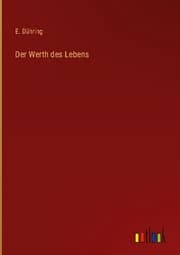 Cover von Der Werth des Lebens