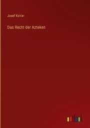 Cover von Das Recht der Azteken