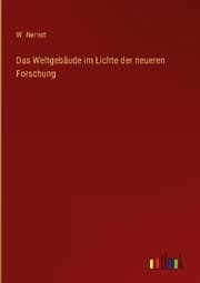 Cover von Das Weltgebäude im Lichte der neueren Forschung