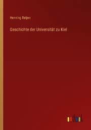 Cover von Geschichte der Universität zu Kiel