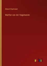 Cover von Walther von der Vogelweide