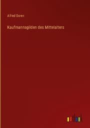 Cover von Kaufmannsgilden des Mittelalters