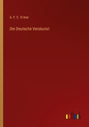Cover von Die Deutsche Verskunst