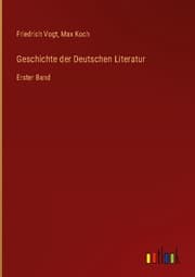 Cover von Geschichte der Deutschen Literatur
