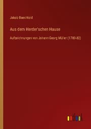 Cover von Aus dem Herder'schen Hause
