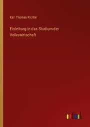 Cover von Einleitung in das Studium der Volkswirtschaft