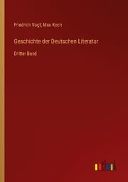 Cover von Geschichte der Deutschen Literatur