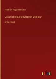 Cover von Geschichte der Deutschen Literatur
