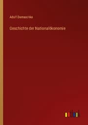 Cover von Geschichte der Nationalökonomie