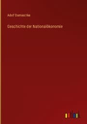 Cover von Geschichte der Nationalökonomie