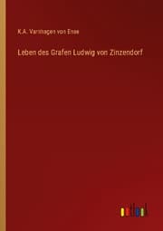 Cover von Leben des Grafen Ludwig von Zinzendorf