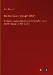 Cover von Die Summa der Heiligen Schrift