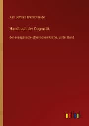 Cover von Handbuch der Dogmatik