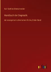 Cover von Handbuch der Dogmatik
