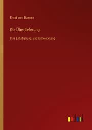 Cover von Die Überlieferung
