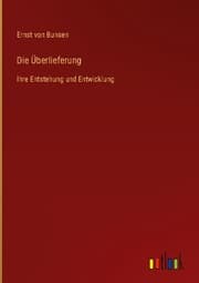 Cover von Die Überlieferung
