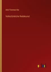 Cover von Volkstümliche Redekunst