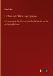 Cover von Leitfaden der Handelsgeographie