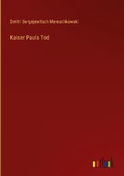 Cover von Kaiser Pauls Tod