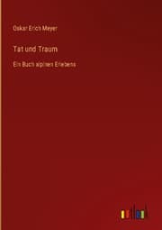 Cover von Tat und Traum
