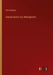 Cover von Islands Kultur zur Wikingerzeit