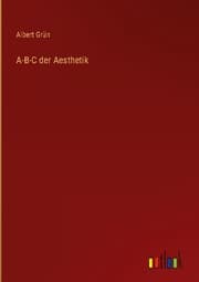 Cover von A-B-C der Aesthetik