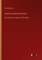Cover von Zwischen zwei Revolutionen