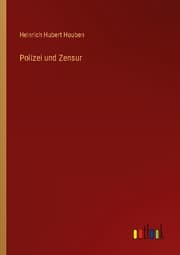 Cover von Polizei und Zensur