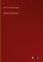 Cover von Polizei und Zensur