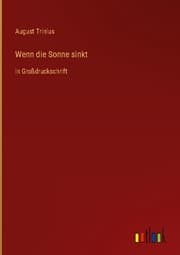 Cover von Wenn die Sonne sinkt