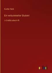 Cover von Ein verbummelter Student