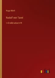 Cover von Rudolf von Tavel